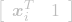 \[\left[\begin{array}{cc}\boldsymbol{x}_i^T & 1 \end{array}\right]\]